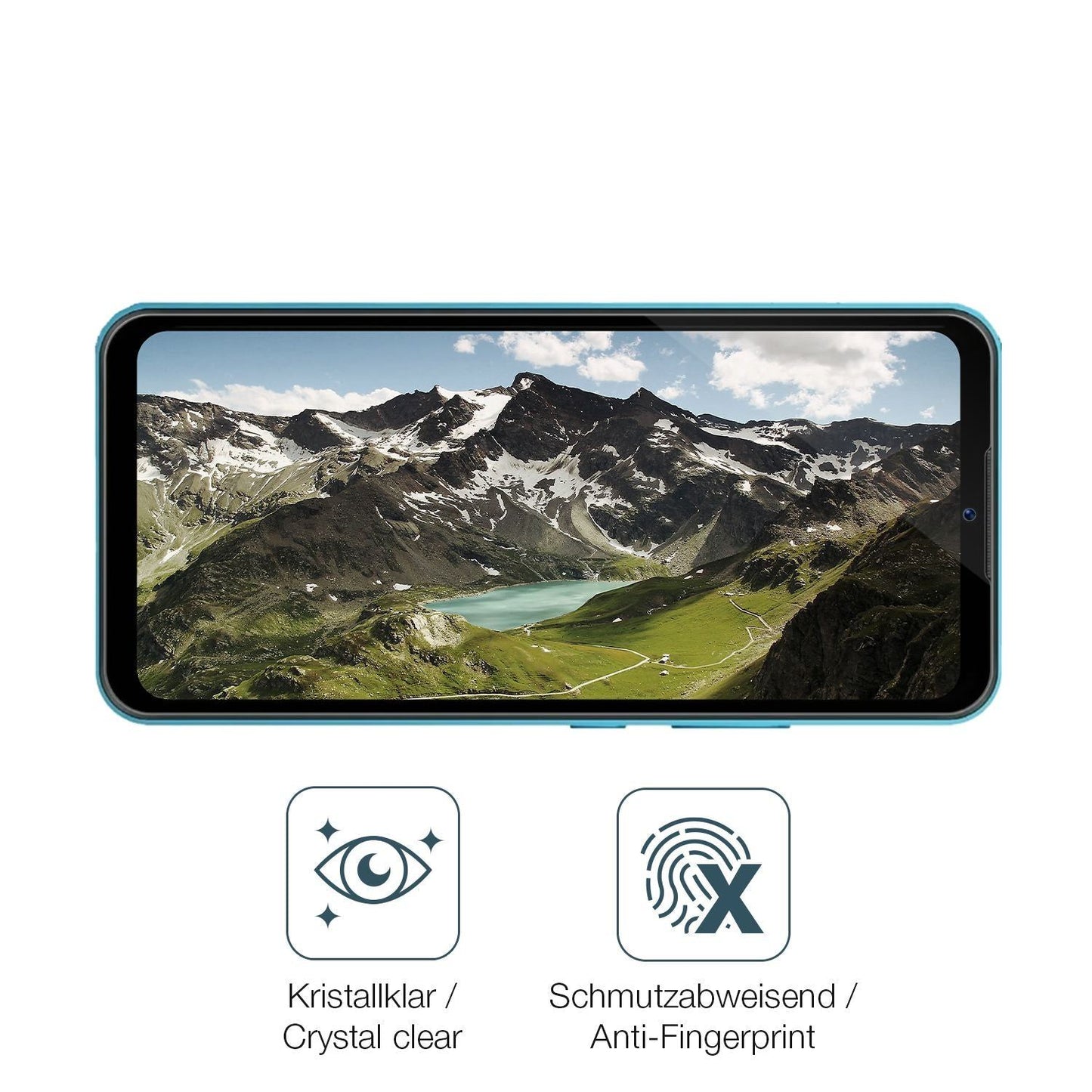 2x 9H Schutzfolie für Mobicel VX18 Panzerfolie (5)