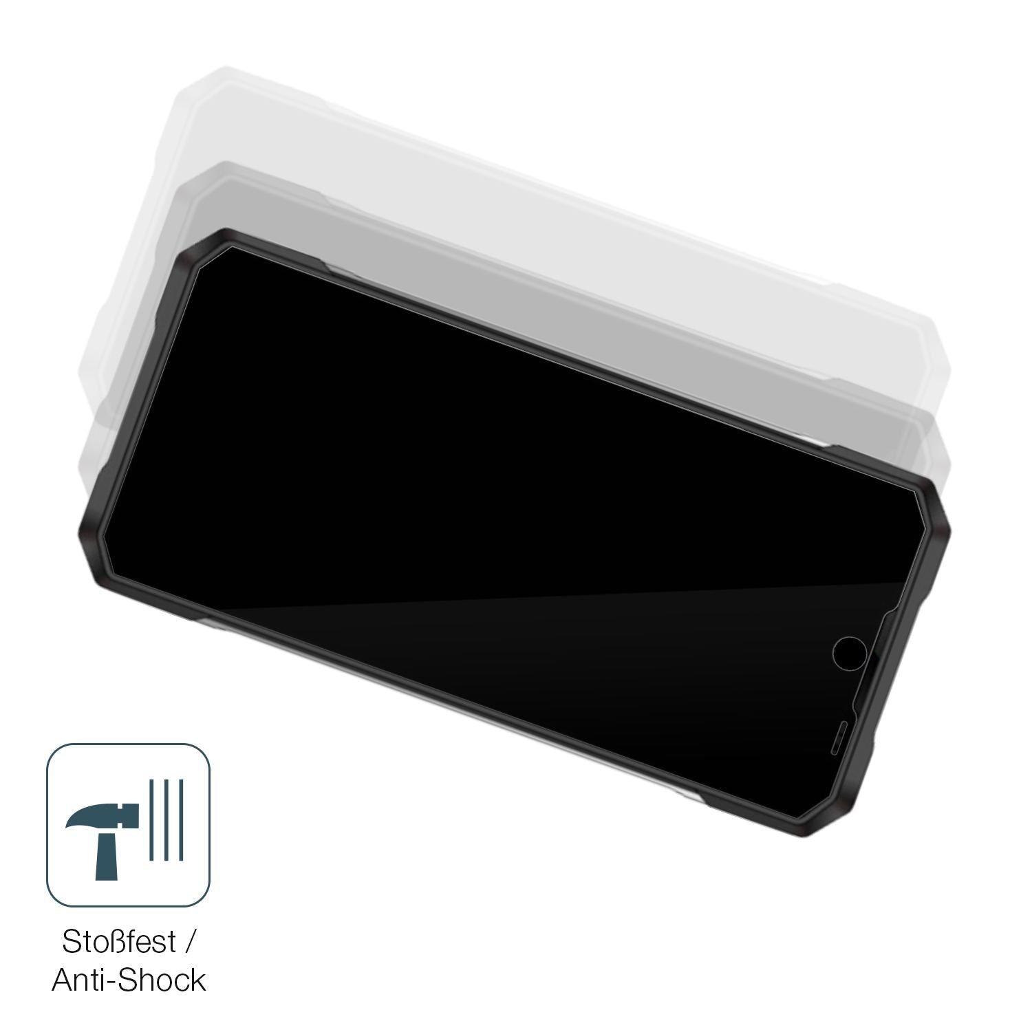 2x 9H Schutzfolie für Doogee Blade GT Ultra Panzer (4)