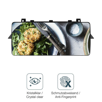 2x Schutzfolie klar für Xtrons QLB22X3UNL 12.3 Zol (4)