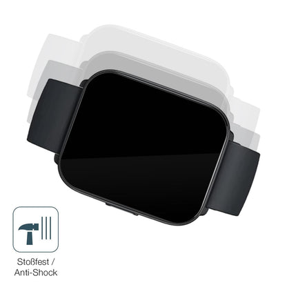 2x 9H Schutzfolie für Xiaomi Mibro Watch C2 Panzer (4)