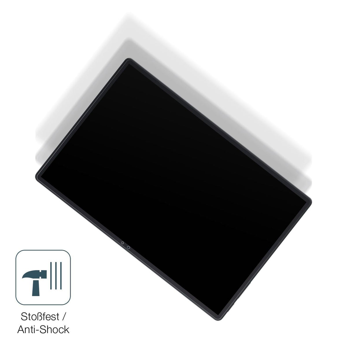 2x 9H Schutzfolie matt für Blackview Oscal Pad 70  (4)