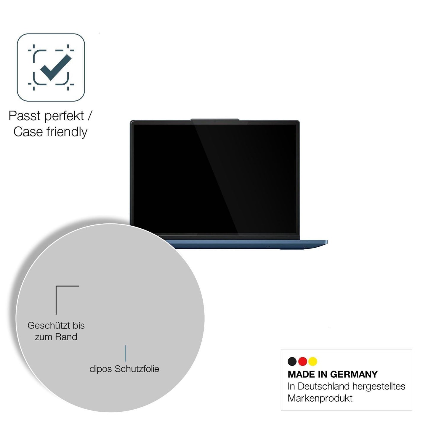 2x 9H Schutzfolie für Lenovo IdeaPad Flex 3i 12 Zo (6)