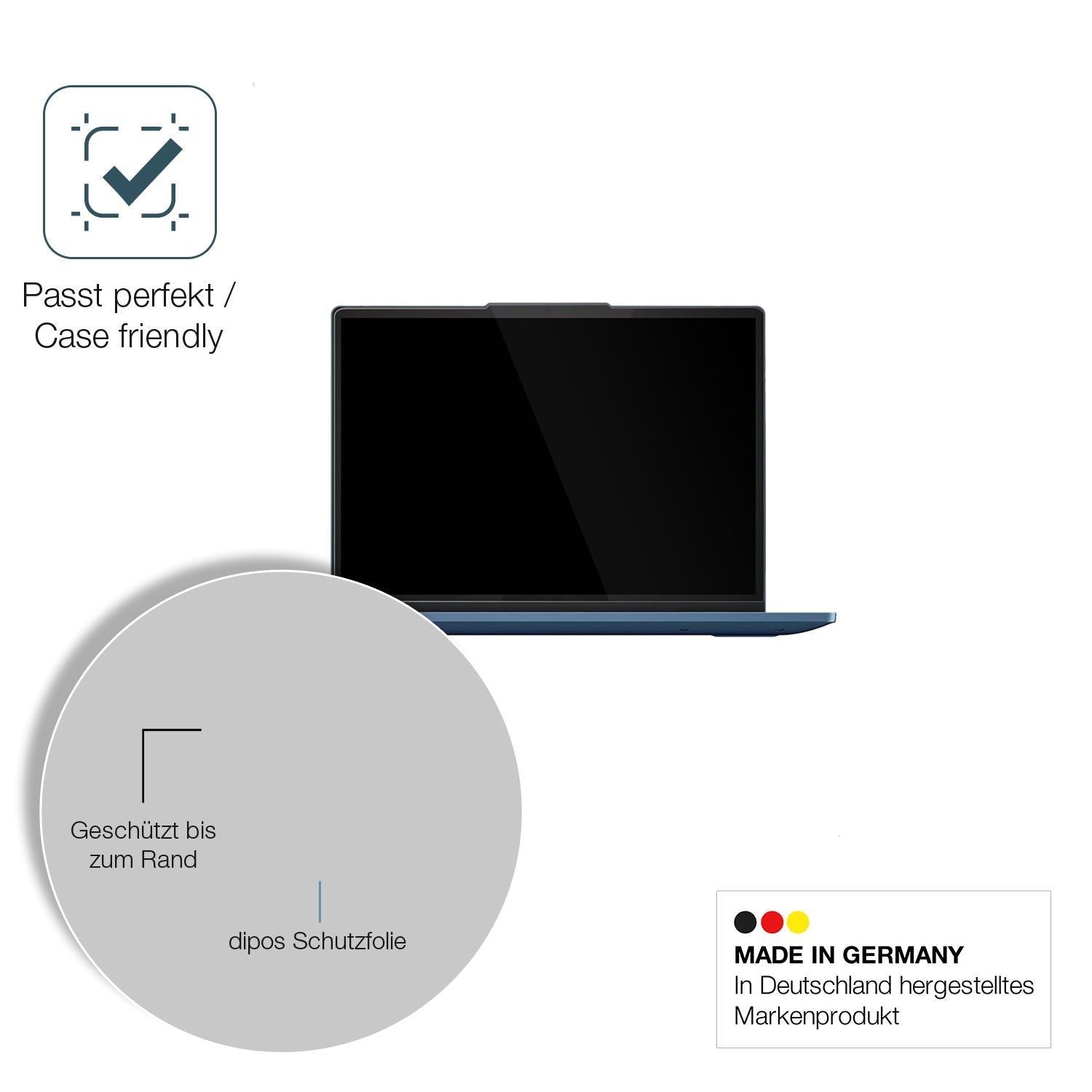 2x 9H Schutzfolie für Lenovo IdeaPad Flex 3i 12 Zo (6)