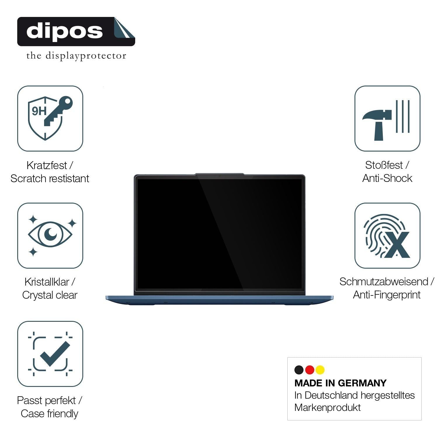 2x 9H Schutzfolie für Lenovo IdeaPad Flex 3i 12 Zo (7)
