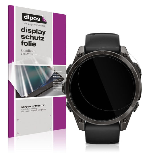 6x Schutzfolie klar für Garmin Tactix 8 47mm AMOLE (1)