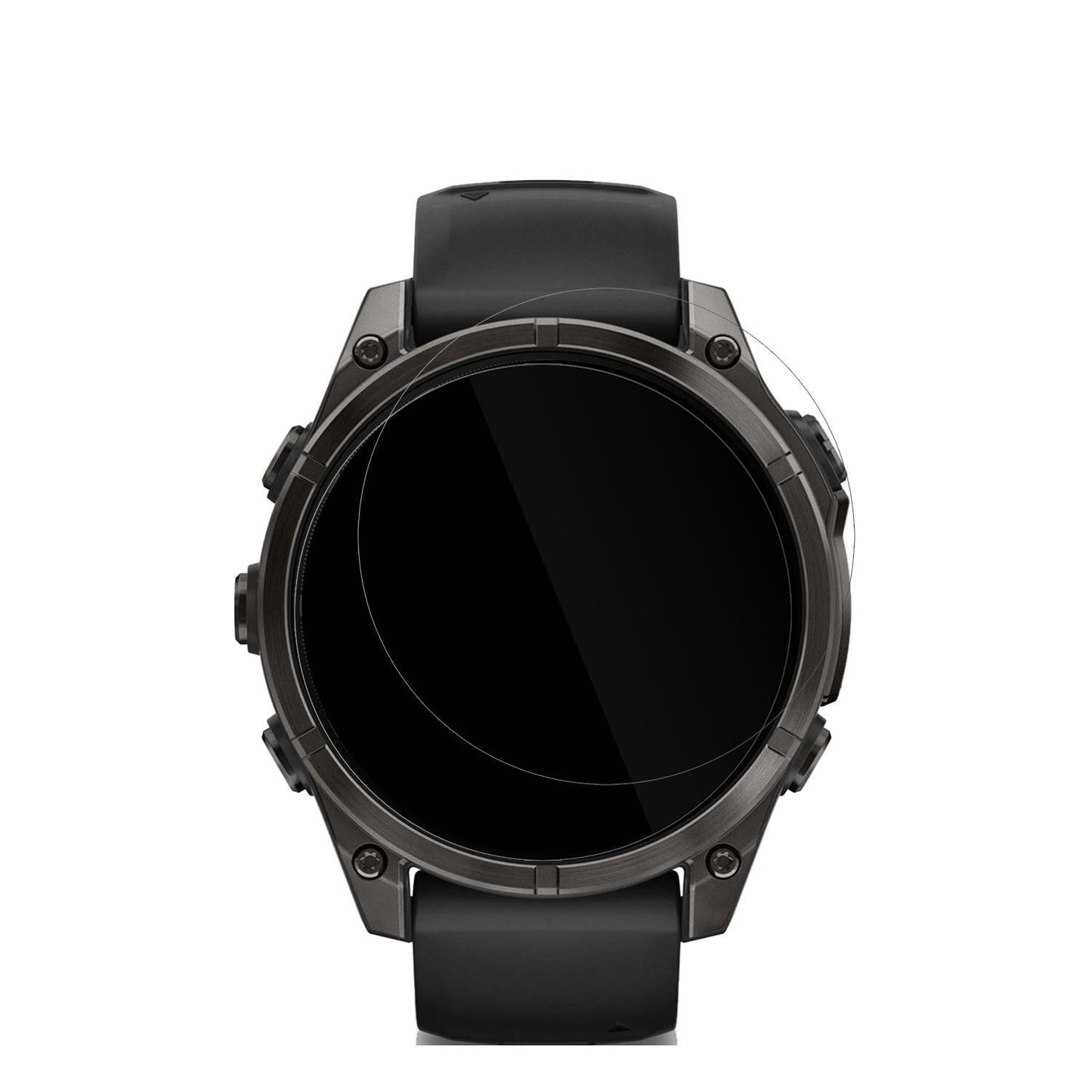 6x Schutzfolie klar für Garmin Tactix 8 47mm AMOLE (2)