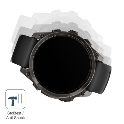 2x 9H Schutzfolie matt für Garmin Tactix 8 47mm AM (4)