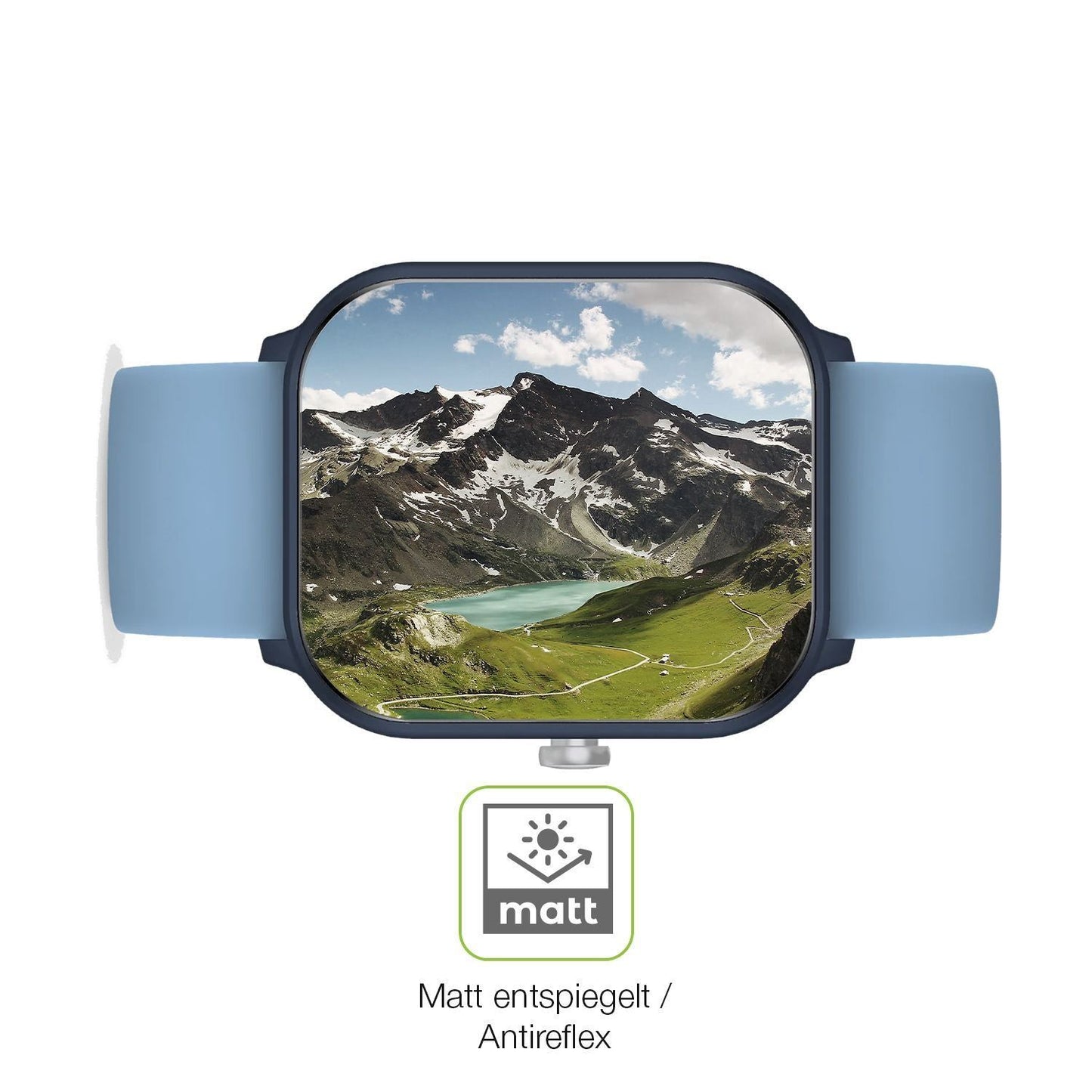2x Full Cover Schutzfolie matt für Ice-Watch Ice S (5)