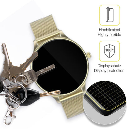 2x 3D Full Cover Schutzfolie für Forever GSM180306 (3)