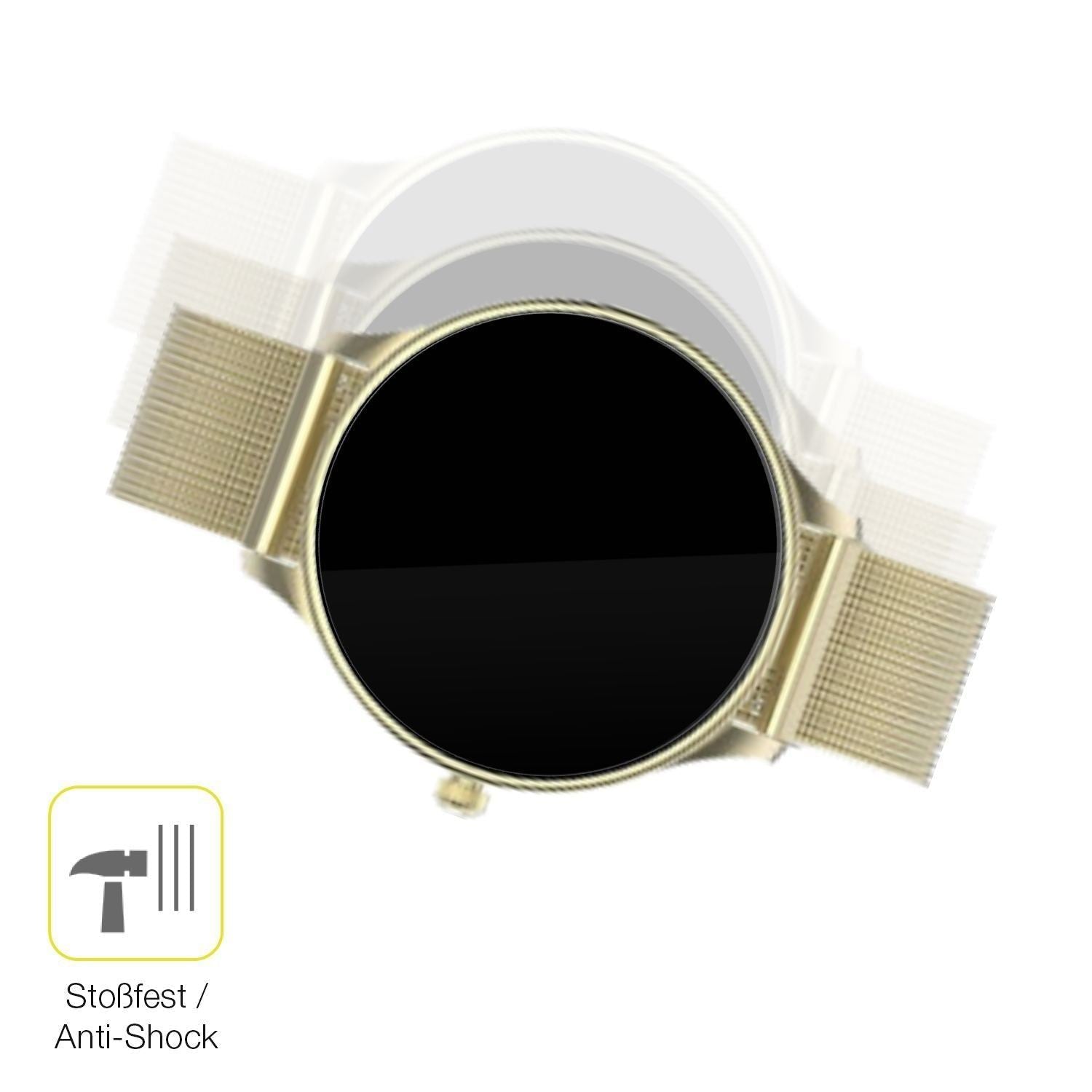 2x 3D Full Cover Schutzfolie für Forever GSM180306 (4)