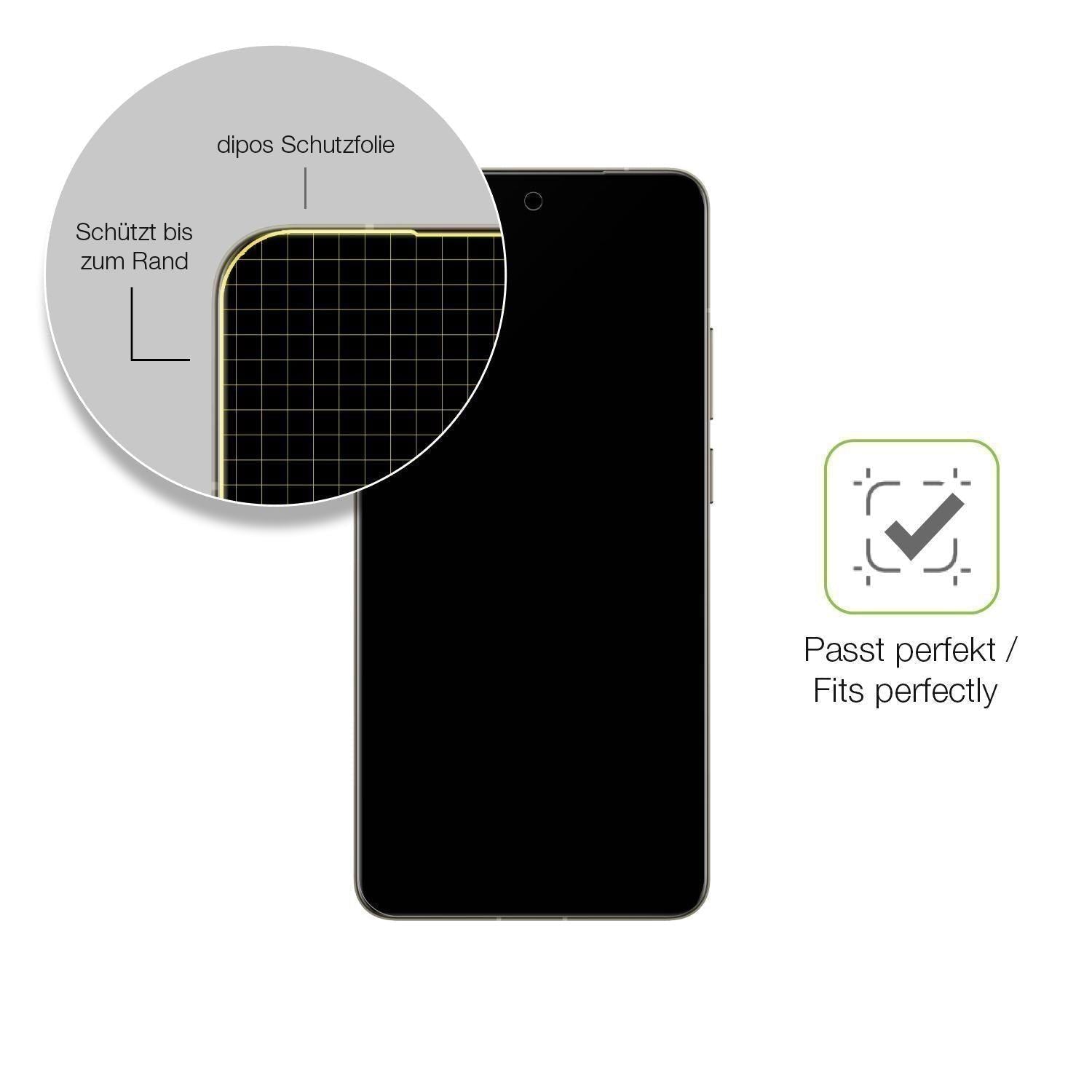 2x Full Cover Schutzfolie matt für Realme GT 7 Pro (6)