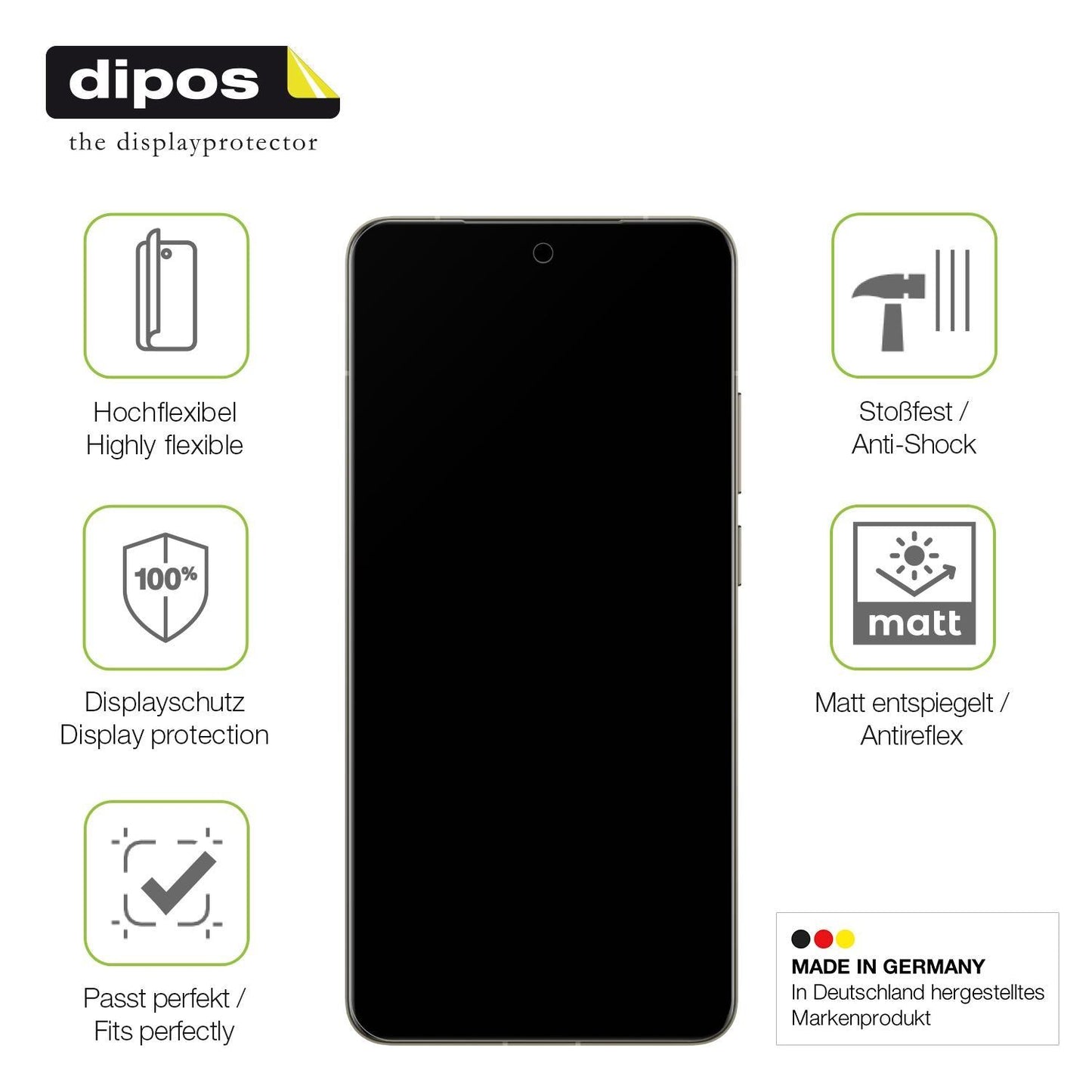2x Full Cover Schutzfolie matt für Realme GT 7 Pro (7)