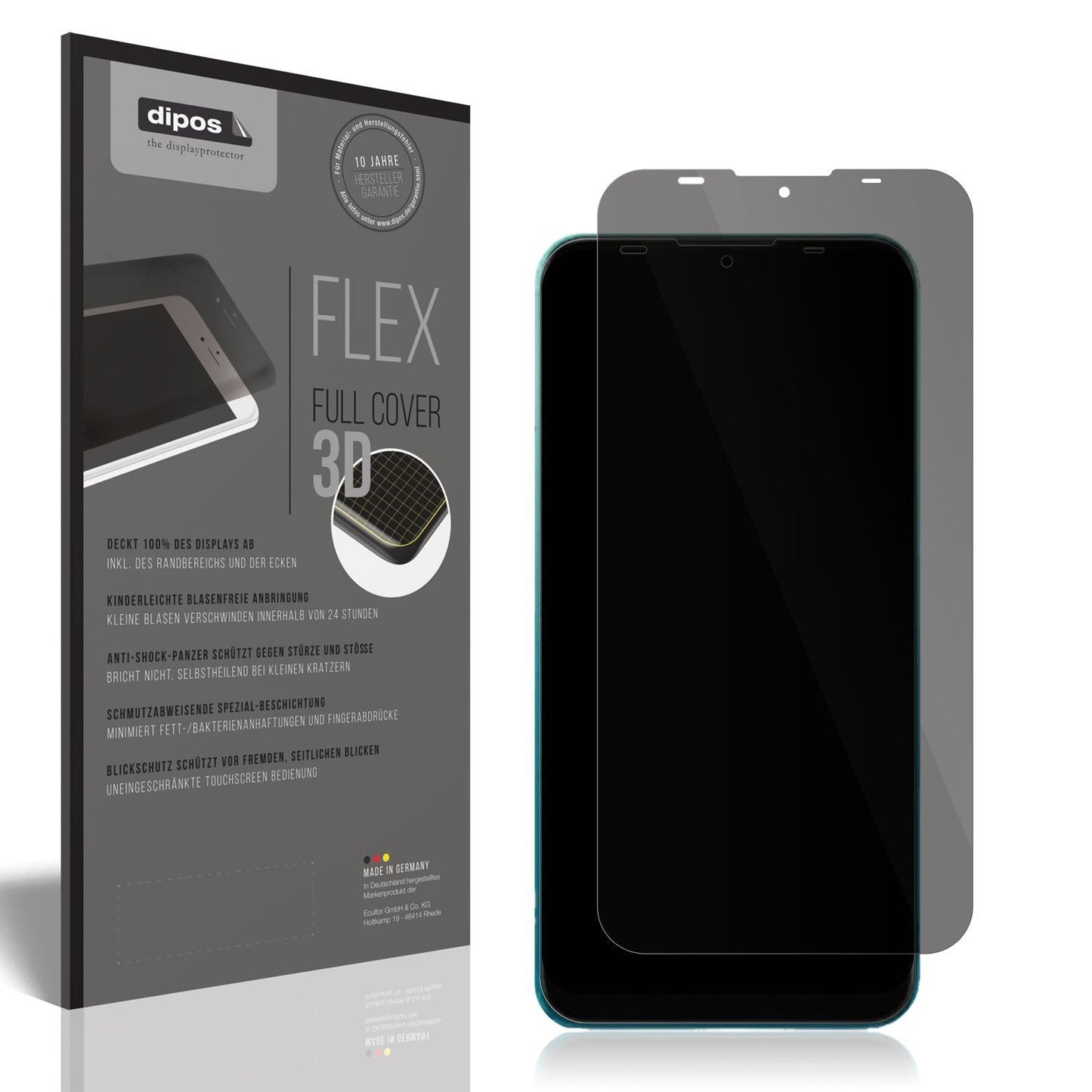Full Cover Privacy Blickschutzfolie für Mobicel Le (1)