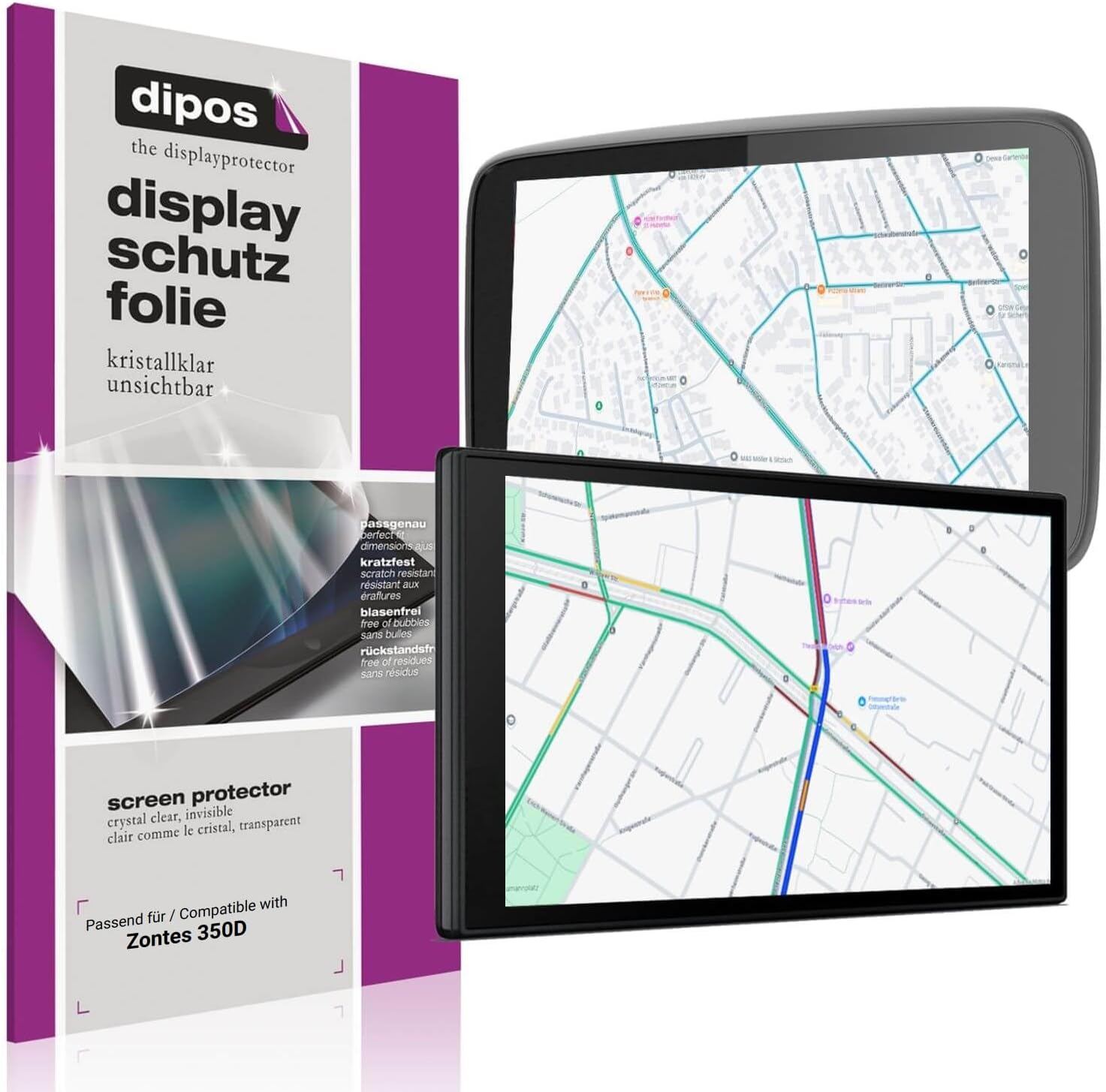 2x Schutzfolie klar für Egret X+ Display-Schutzfol (6)