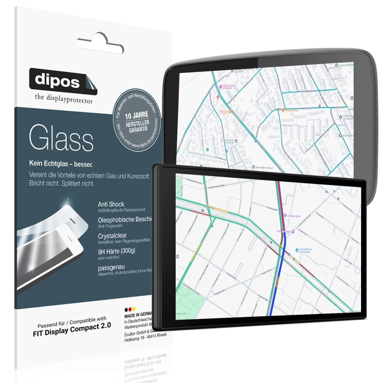 2x 9H Schutzfolie für FIT Display Compact 2.0 Panz (1)