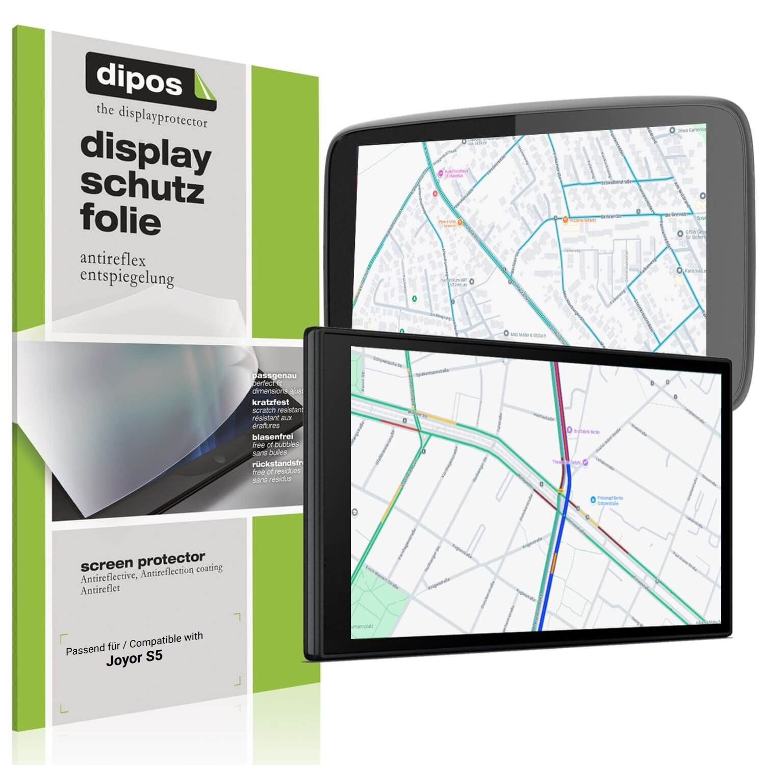 2x Schutzfolie matt für Joyor S5 Display-Schutzfol (1)