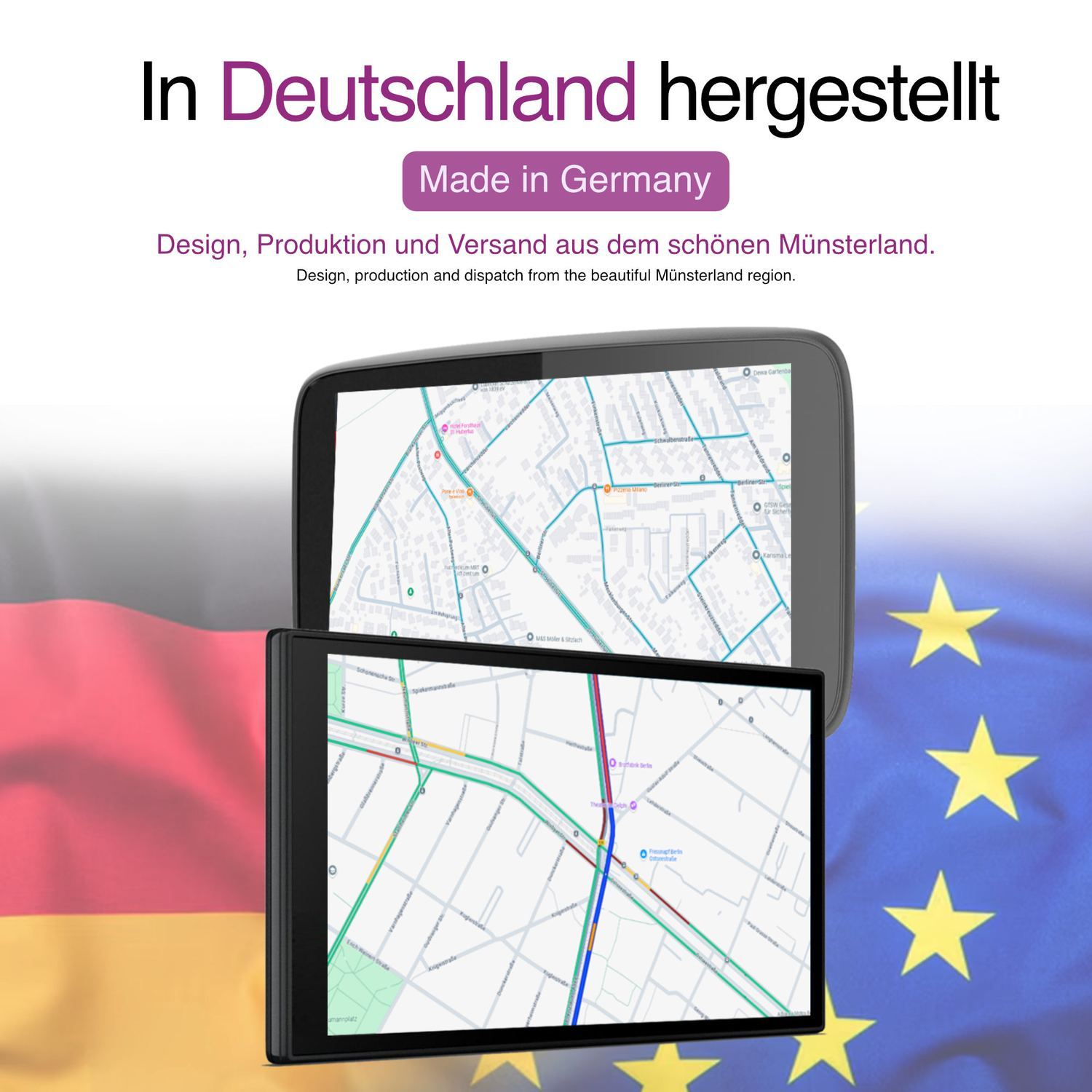 2x Schutzfolie klar für Lamto Smart Screen RC12 5. (5)