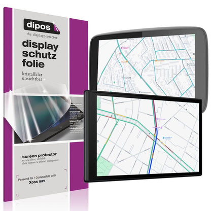 2x Schutzfolie klar für Xoss nav Display-Schutzfol (1)