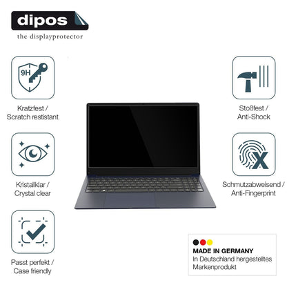 2x 9H Schutzfolie für VALE Laptop R15E 15.6 Zoll P (7)