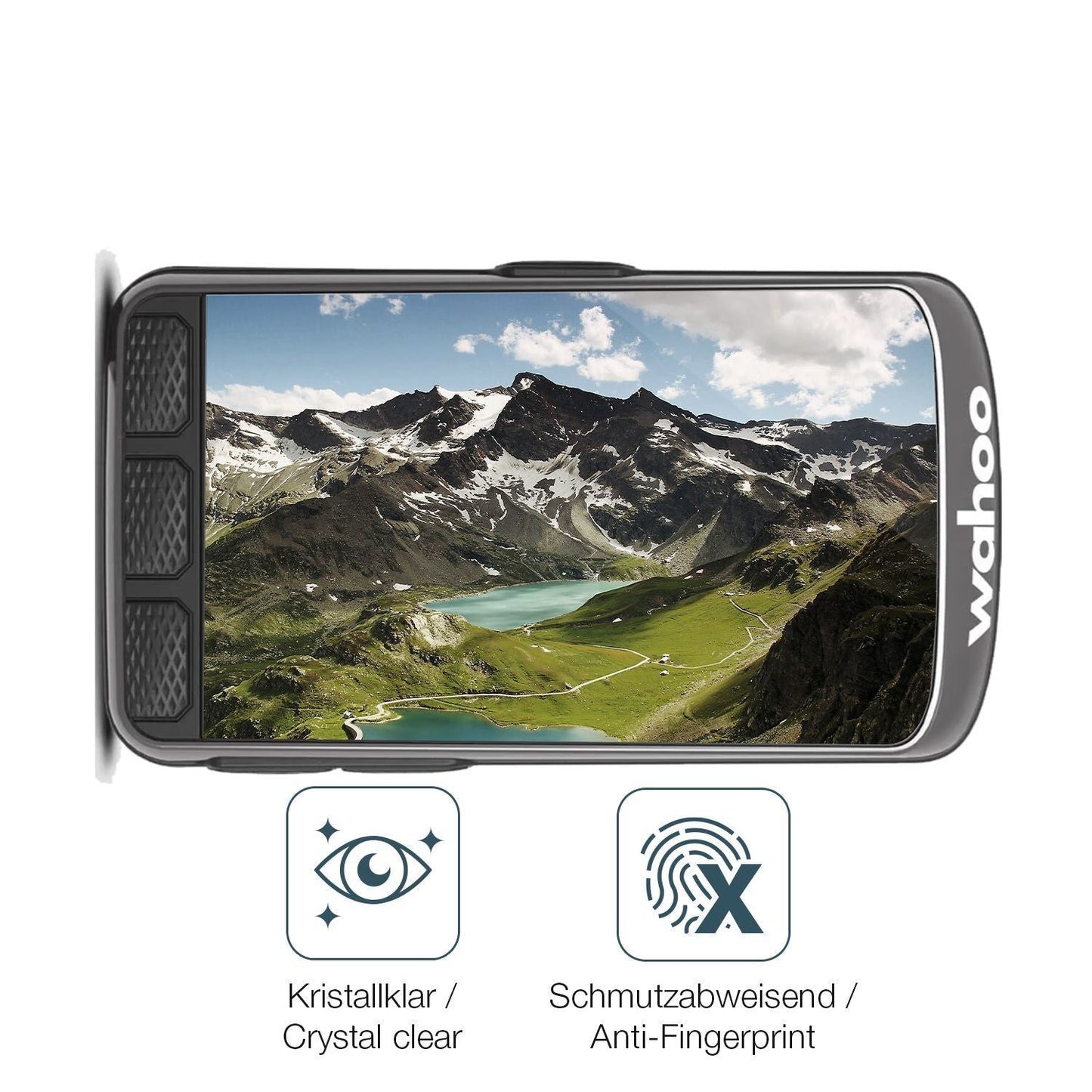 2x Schutzfolie klar für Wahoo Elemnt ACE Display-S (4)