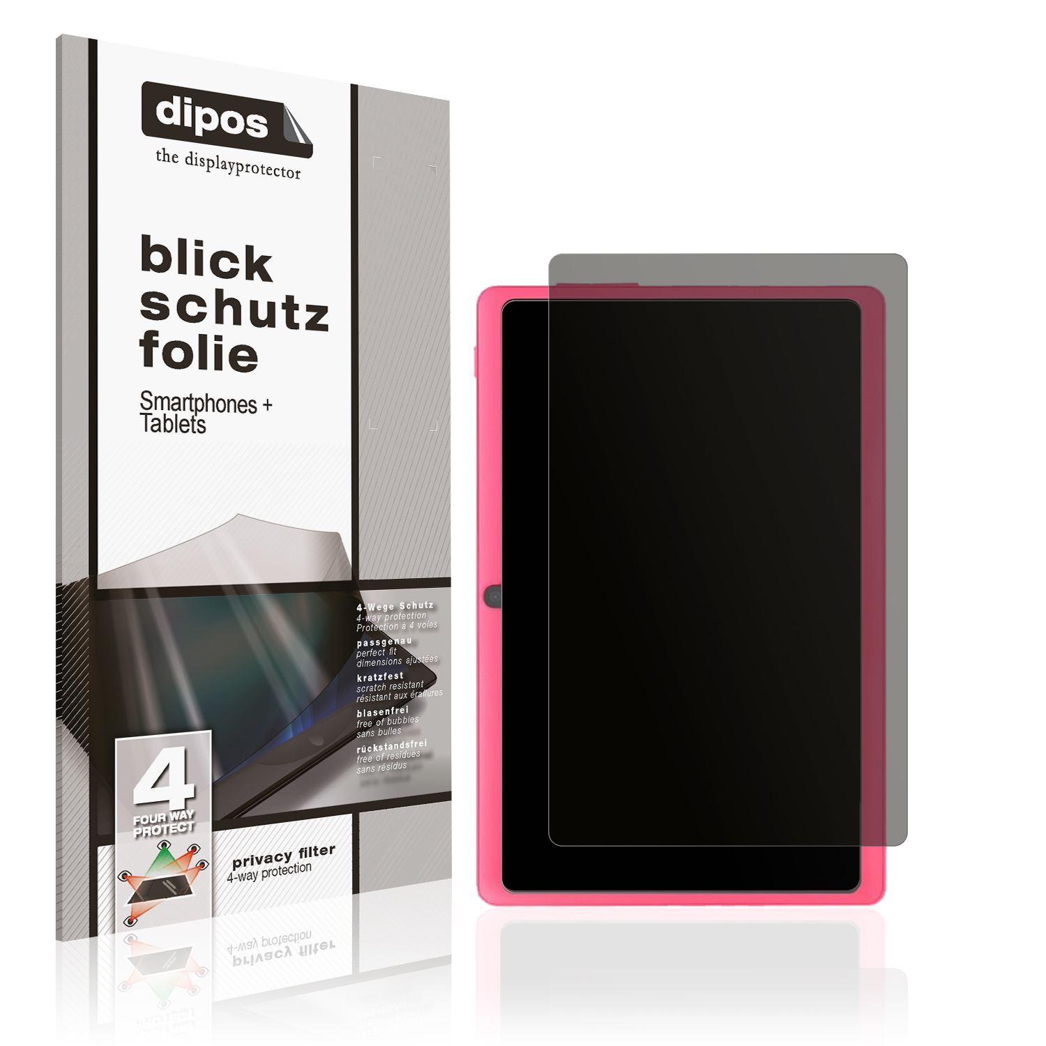 Blickschutzfolie für TopLuck Q88 matt Schutzfolie  (1)