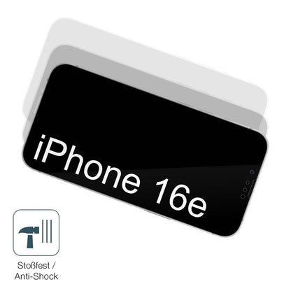 2x 9H Schutzfolie für Apple iPhone 16e Panzerfolie (4)