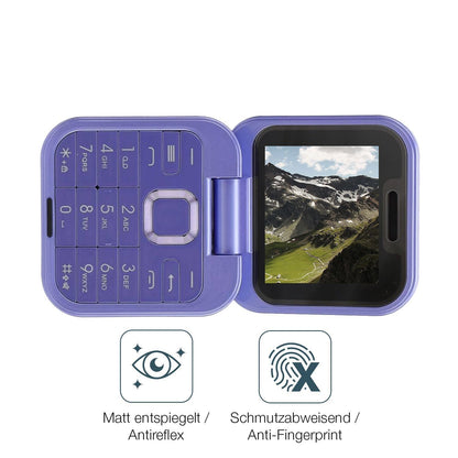 2x 9H Schutzfolie matt für Yunir i16 Pro Senioren- (5)