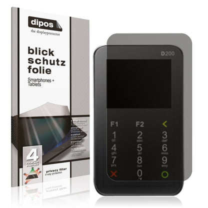 Blickschutzfolie für Pax D200 matt Schutzfolie Pri (1)