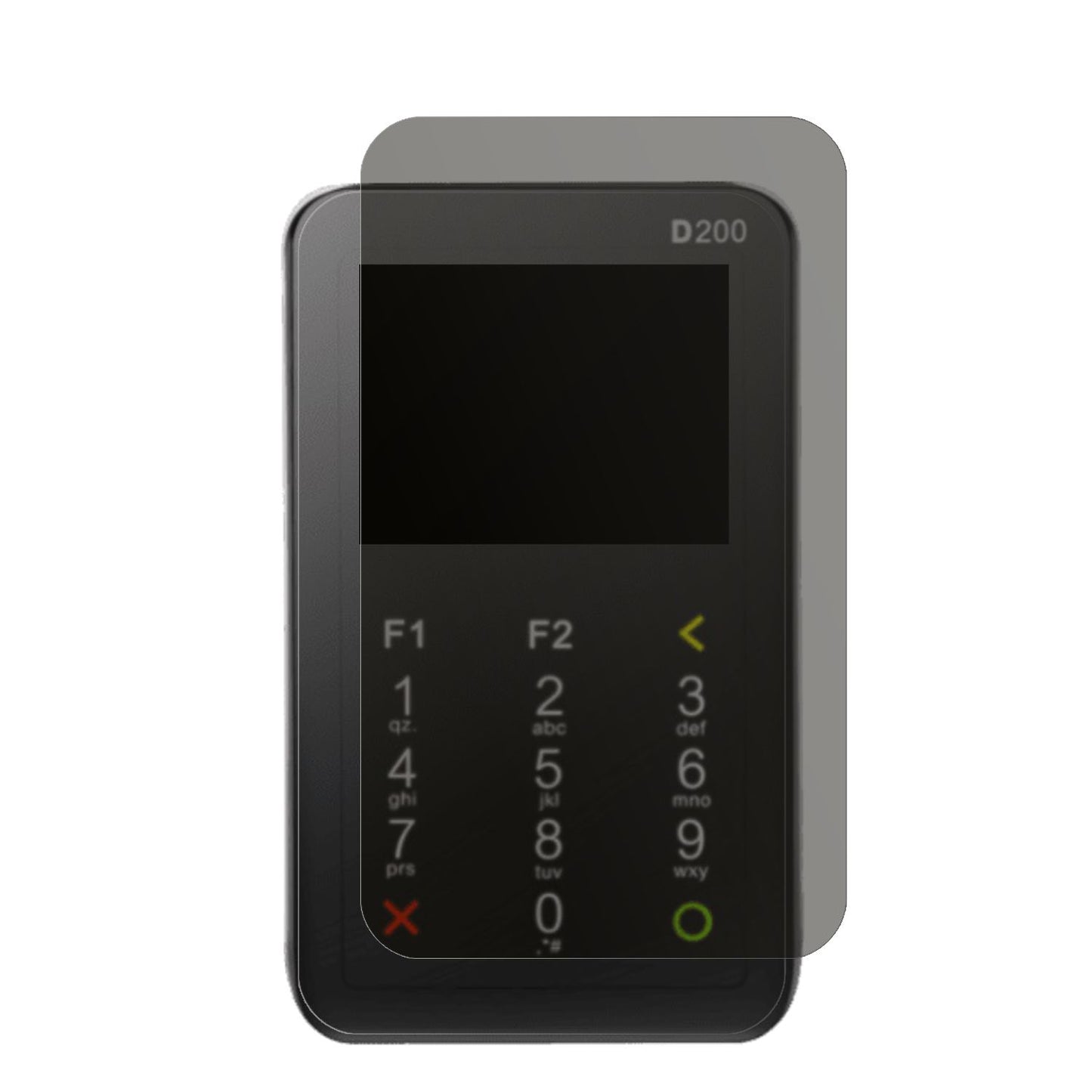 Blickschutzfolie für Pax D200 matt Schutzfolie Pri (2)