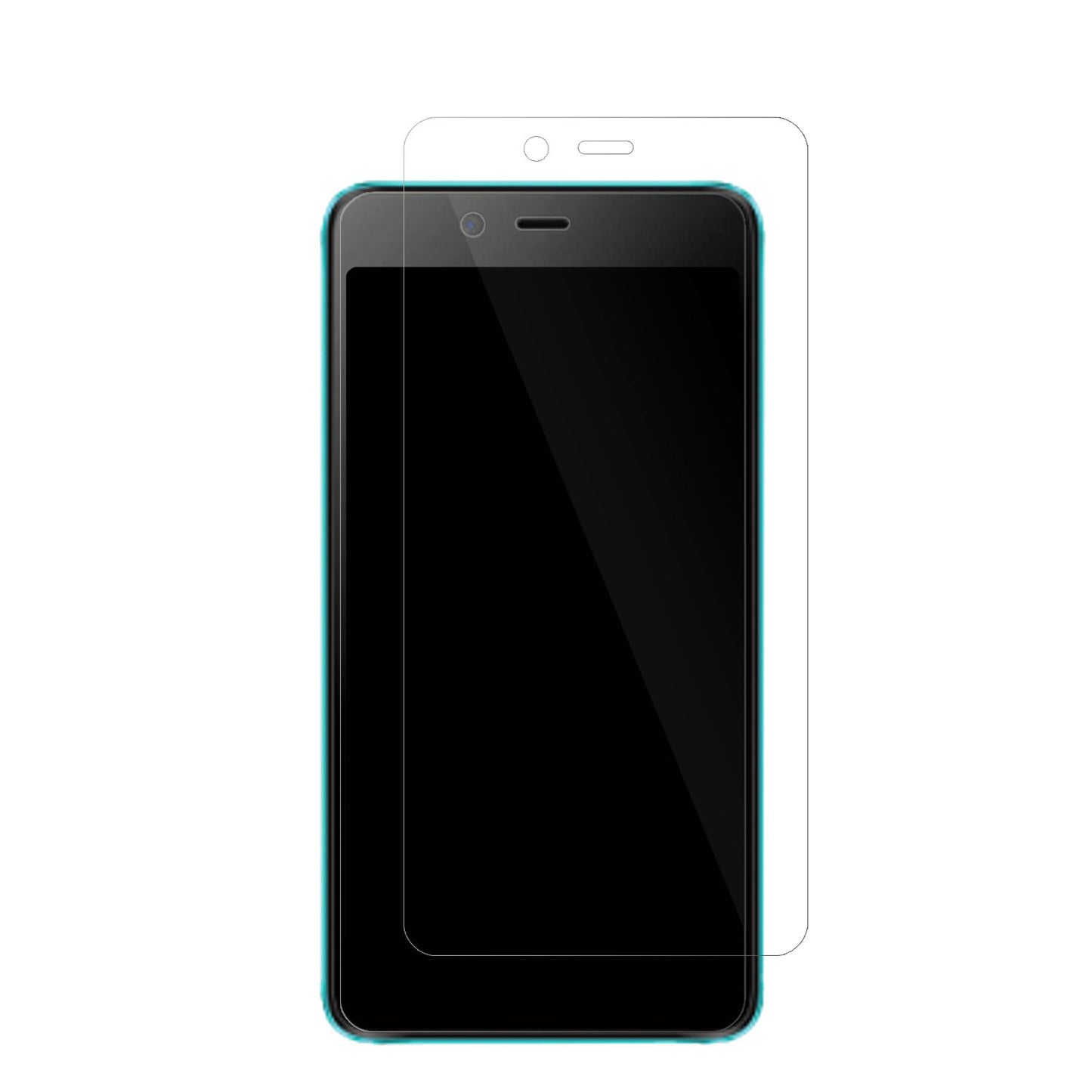 4x Schutzfolie klar für Mobicel MX2 Display-Schutz (2)