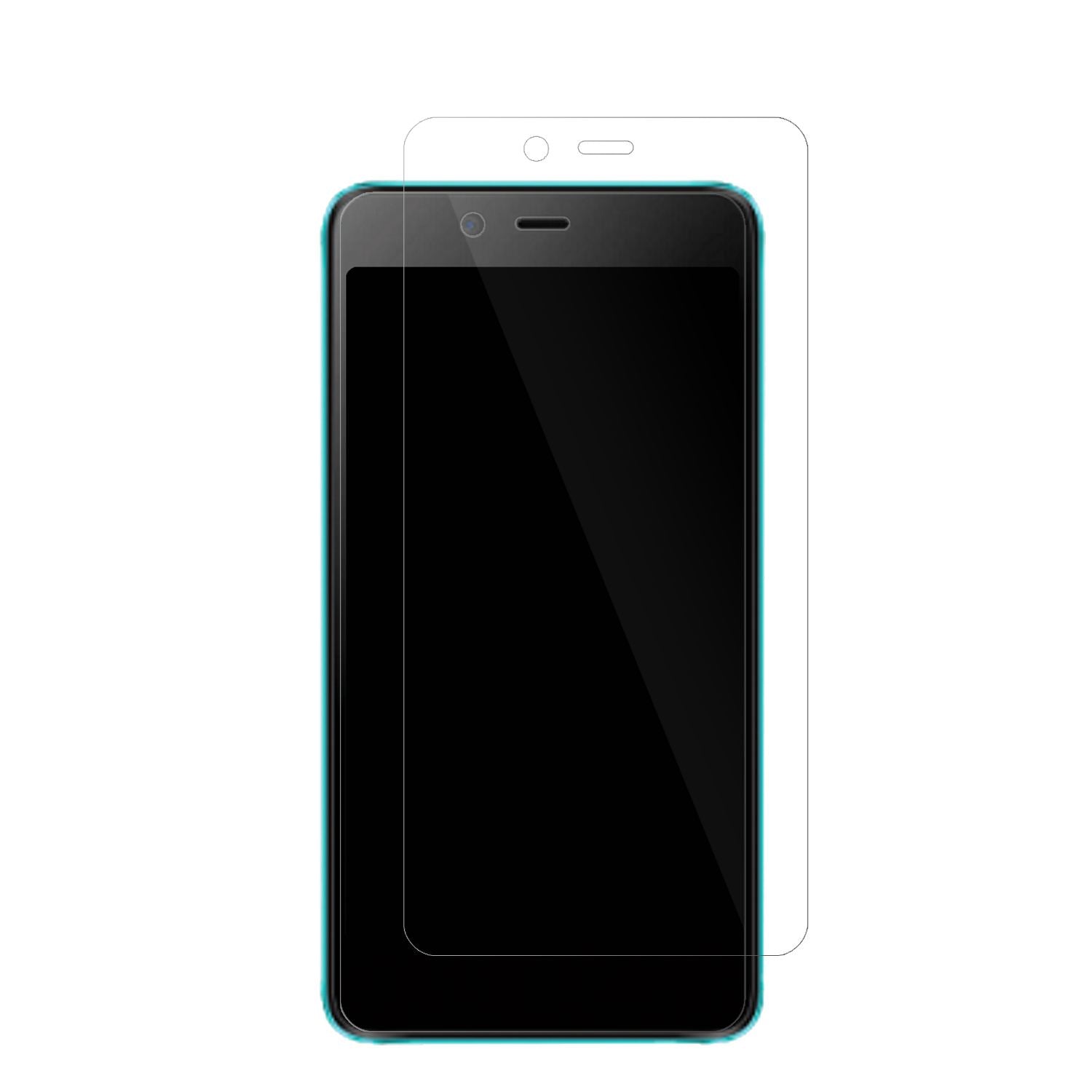 4x Schutzfolie klar für Mobicel MX2 Display-Schutz (2)