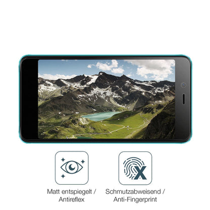 4x Schutzfolie matt für Mobicel MX2 Display-Schutz (4)
