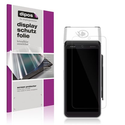 4x Schutzfolie klar für Pax A8900 Display-Schutzfo (1)