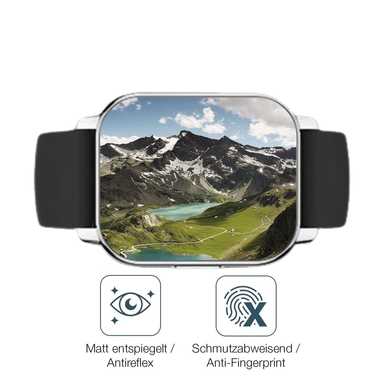 2x 9H Schutzfolie für Baolubao R50 Pro 1.85 Zoll P (4)