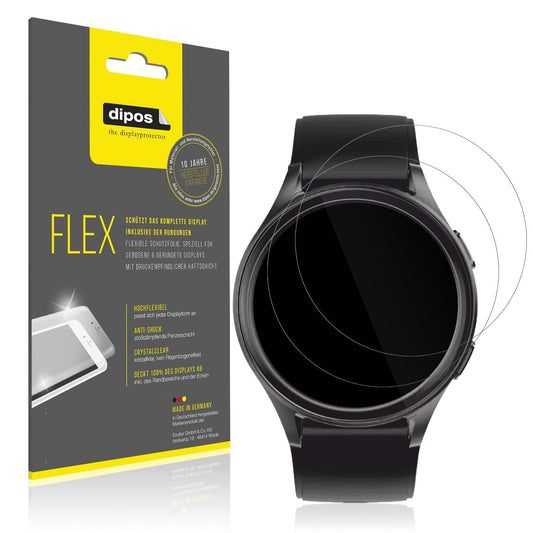 2x 3D Full Cover Schutzfolie für Lava ProWatch X (1)