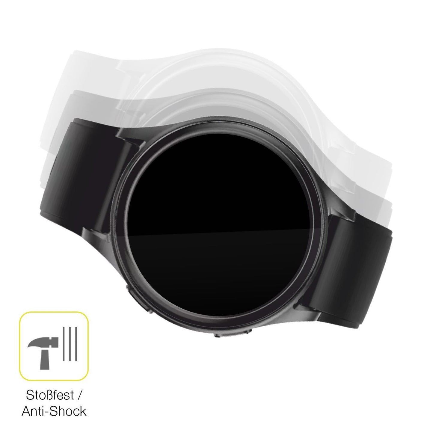 2x 3D Full Cover Schutzfolie für Lava ProWatch X (4)