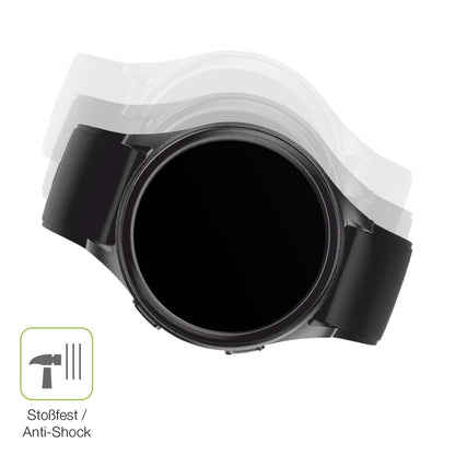 2x Full Cover Schutzfolie matt für Lava ProWatch X (4)