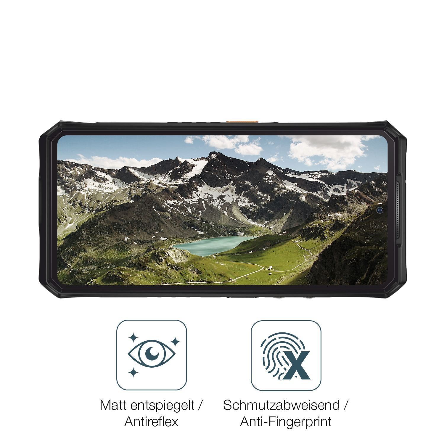 2x 9H Schutzfolie matt für Ulefone Armor 28 Ultra  (5)