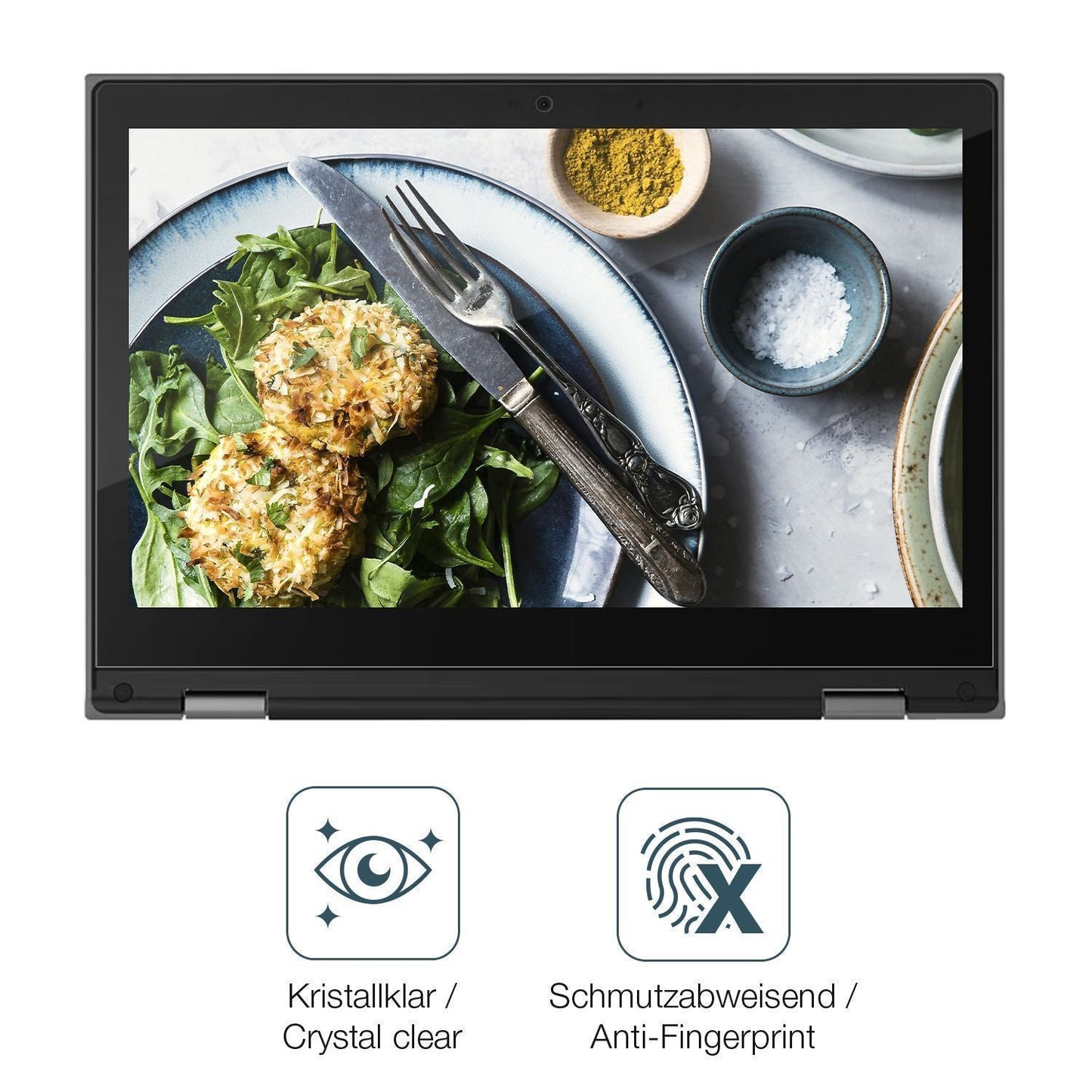 2x 9H Schutzfolie für Lenovo 300e Chromebook 2nd G (5)