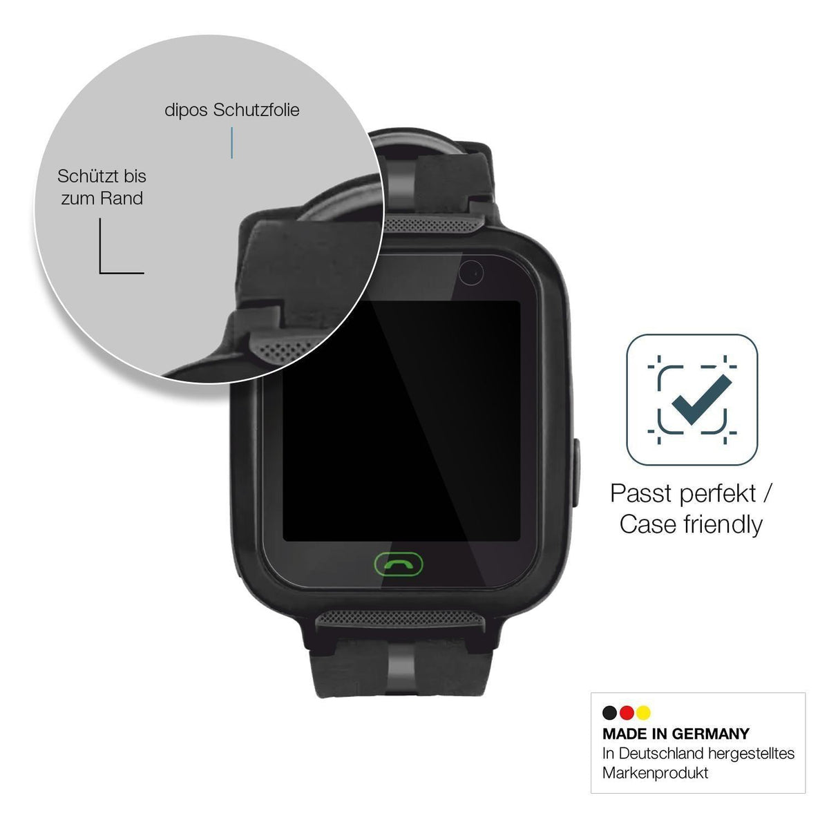 2x 9H Schutzfolie für Kruger Matz SmartKid Panzerf (6)