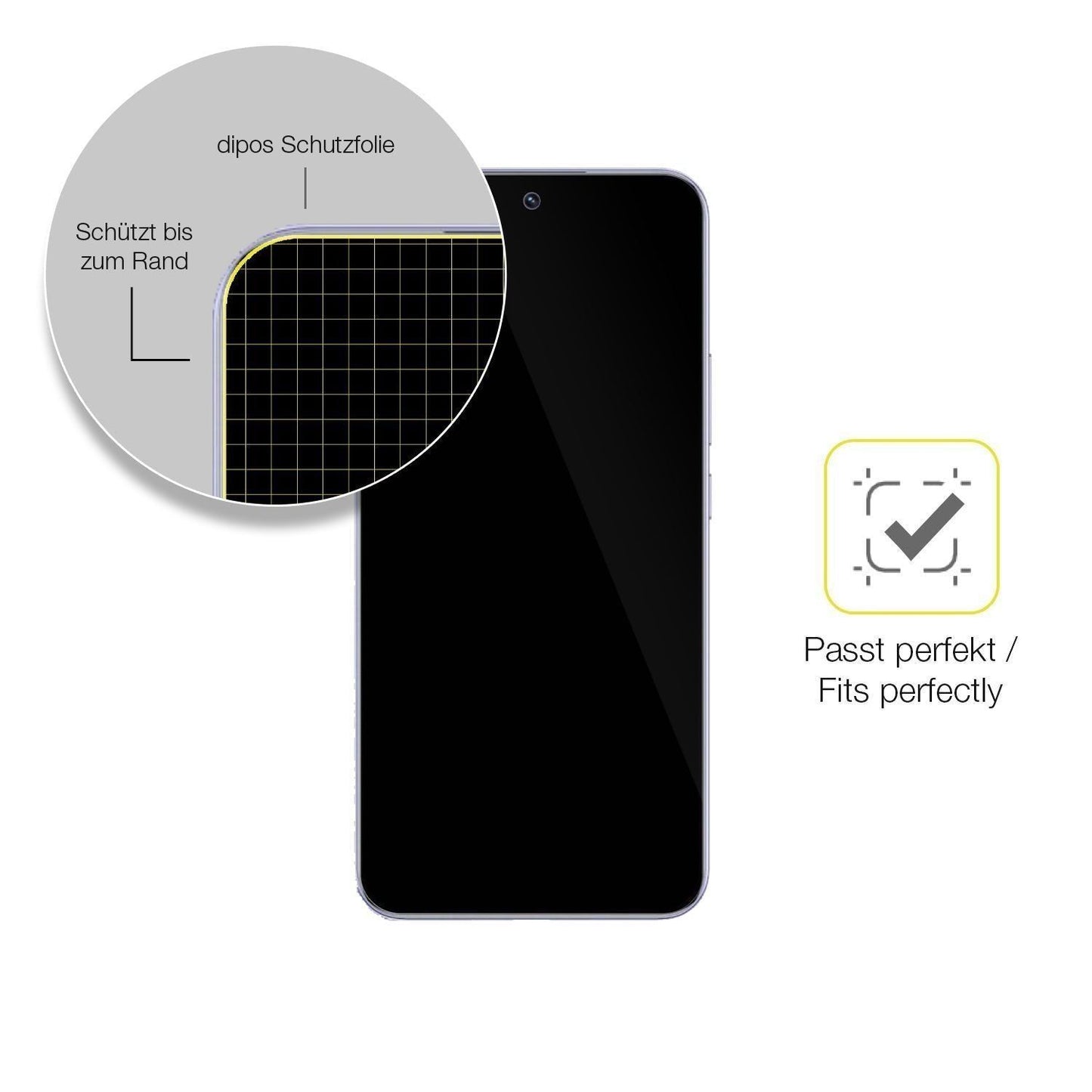 2x 3D Full Cover Schutzfolie für Realme P3 Pro 5G (6)