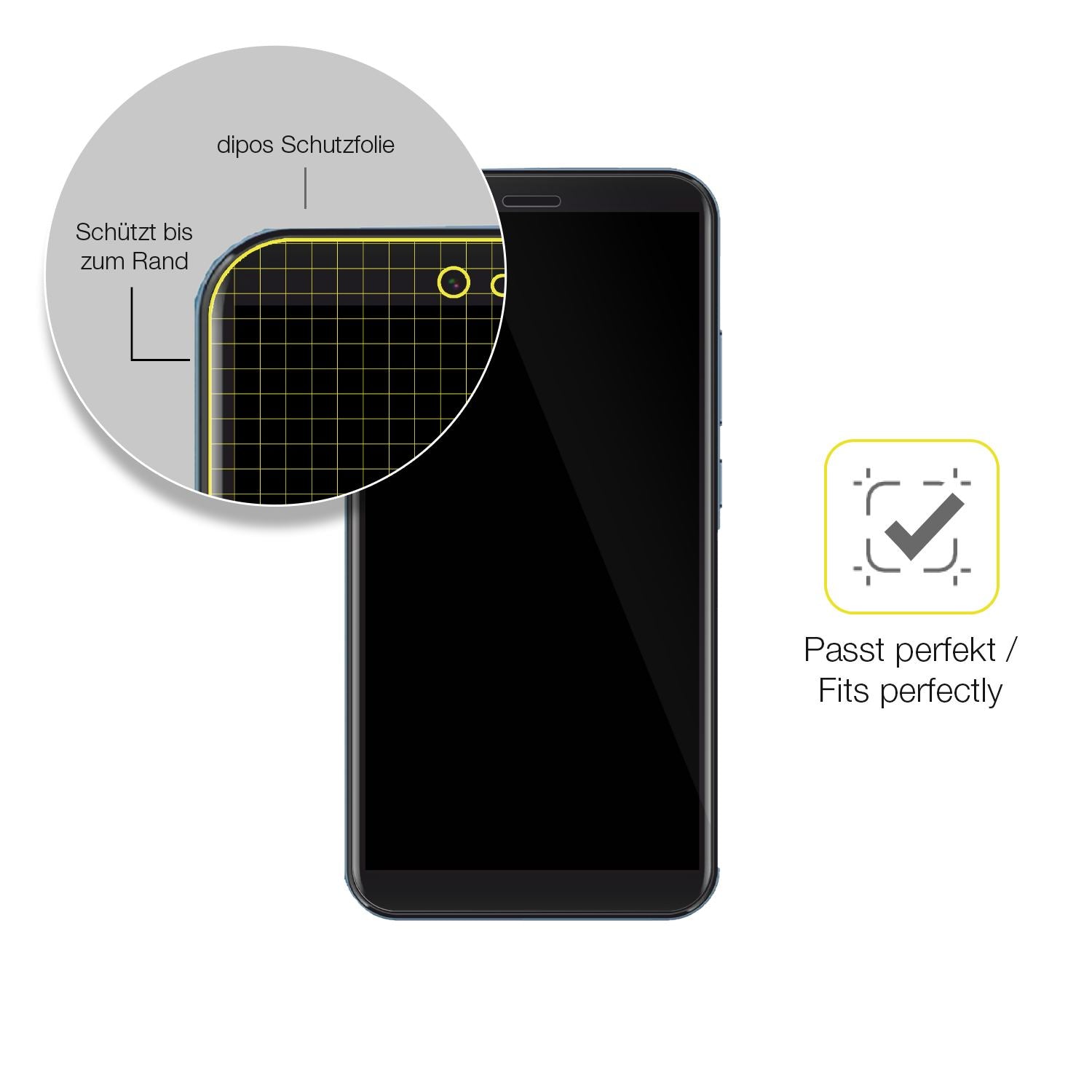 2x 3D Full Cover Schutzfolie für Mobicel PX9 (6)