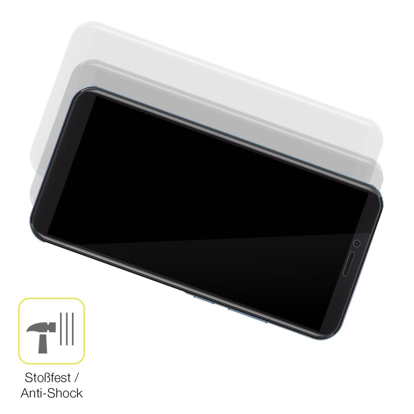 2x 3D Full Cover Schutzfolie für Mobicel PX10 (4)