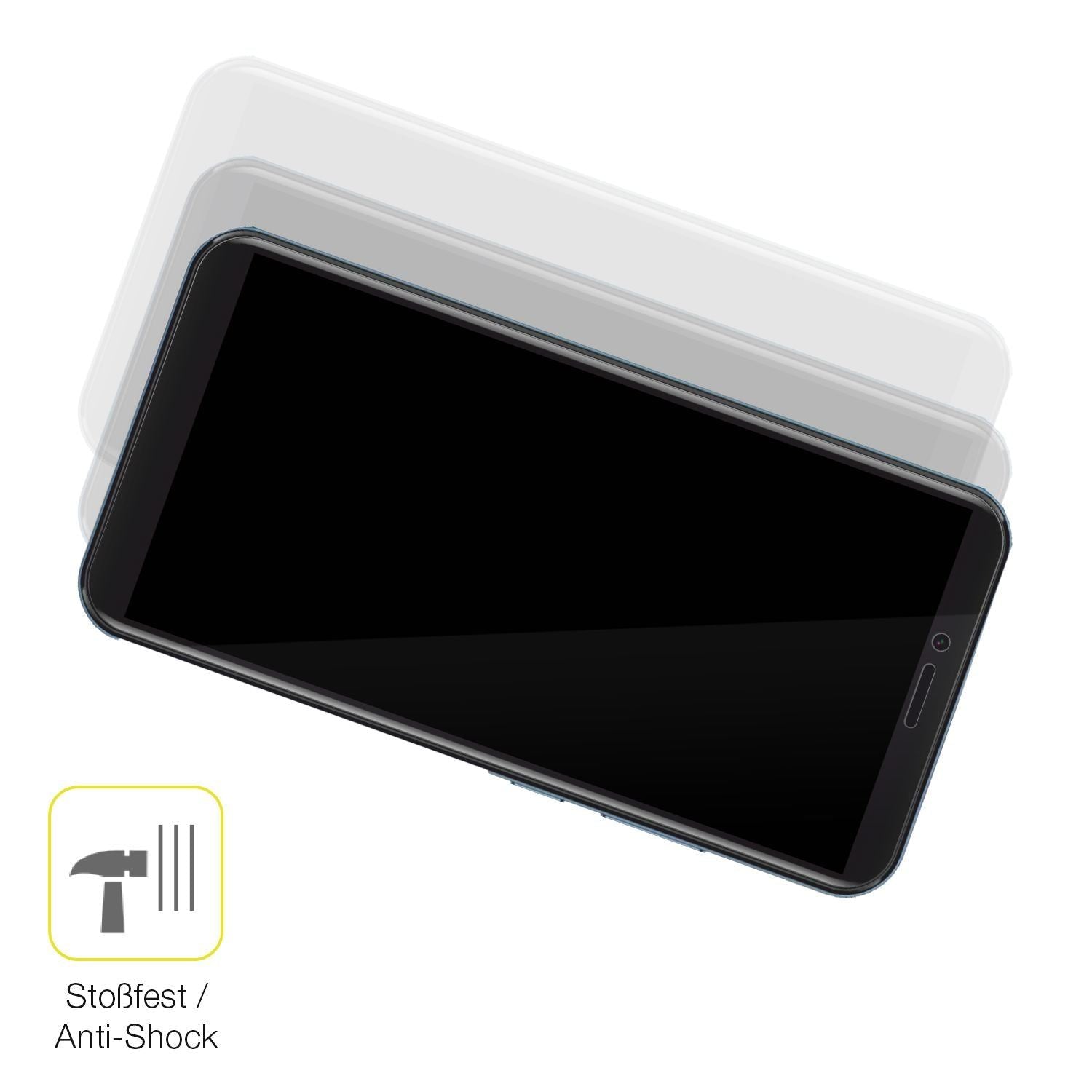 2x 3D Full Cover Schutzfolie für Mobicel PX10 (4)