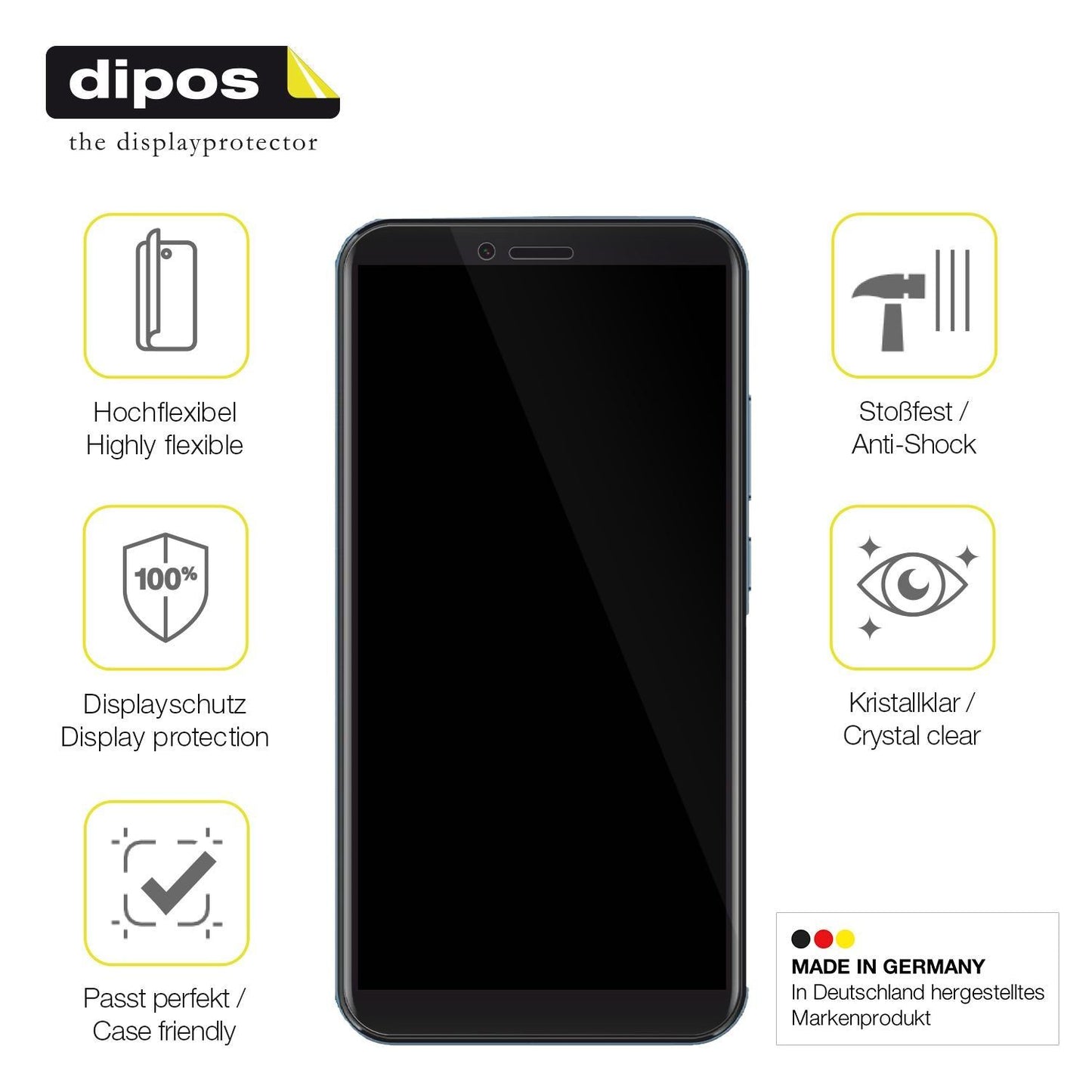2x 3D Full Cover Schutzfolie für Mobicel PX10 (7)