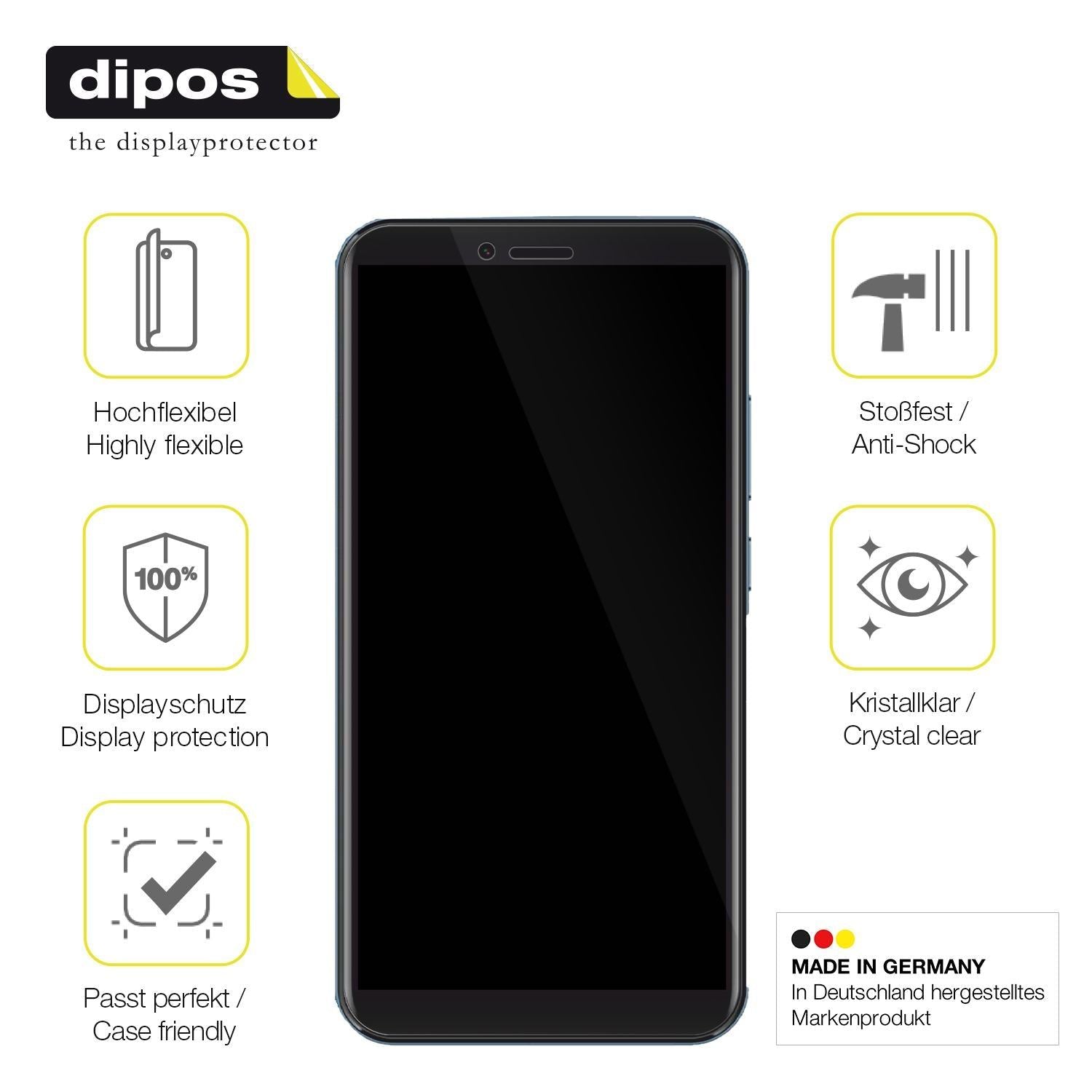 2x 3D Full Cover Schutzfolie für Mobicel PX10 (7)