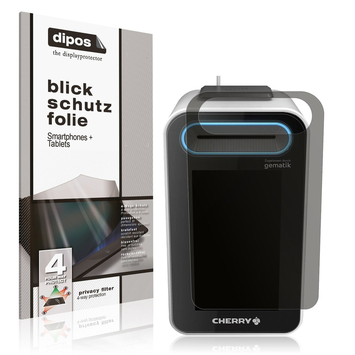 Blickschutzfolie für Cherry ST-1506 Terminal matt  (1)