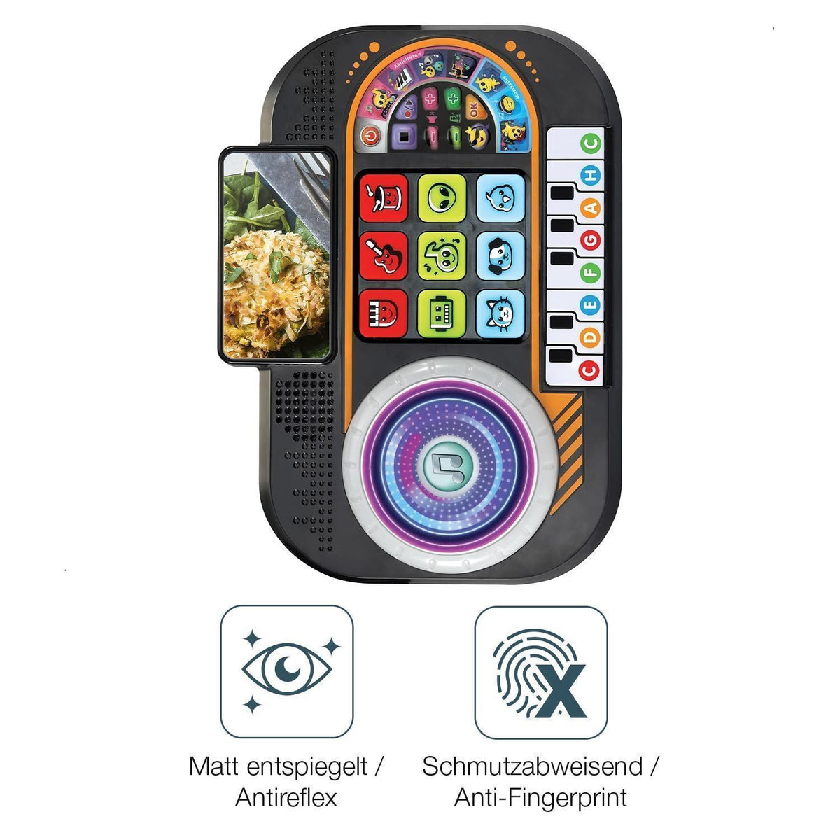 2x Schutzfolie matt für Vtech Mein Mini-Mischpult  (4)
