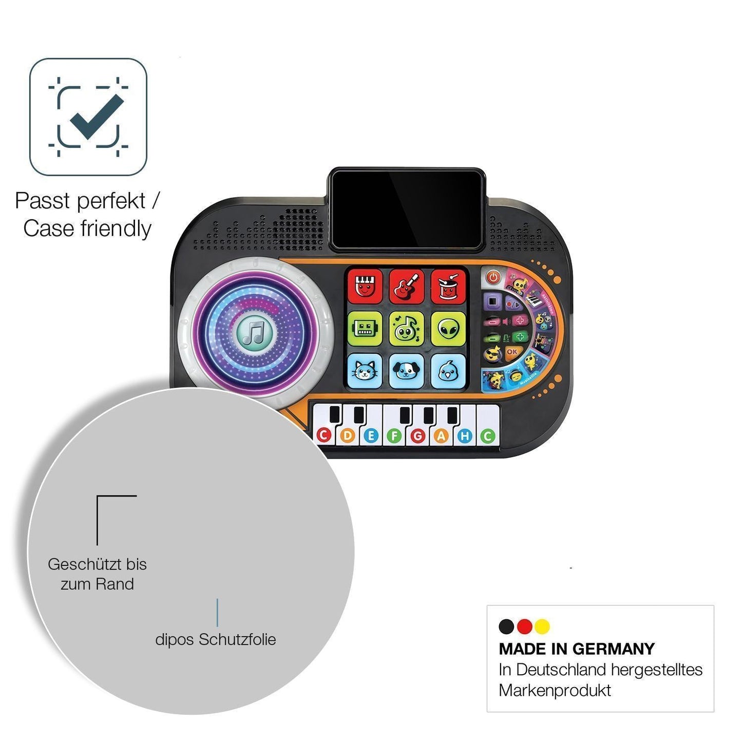 2x 9H Schutzfolie für Vtech Mein Mini-Mischpult Pa (6)