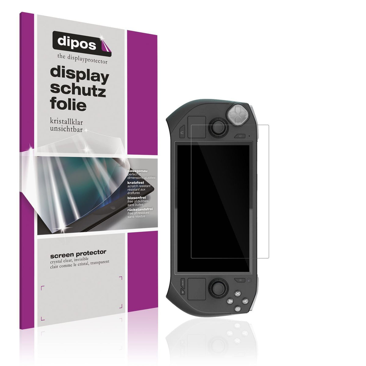 2x Schutzfolie klar für Zotac Gaming Zone Display- (1)